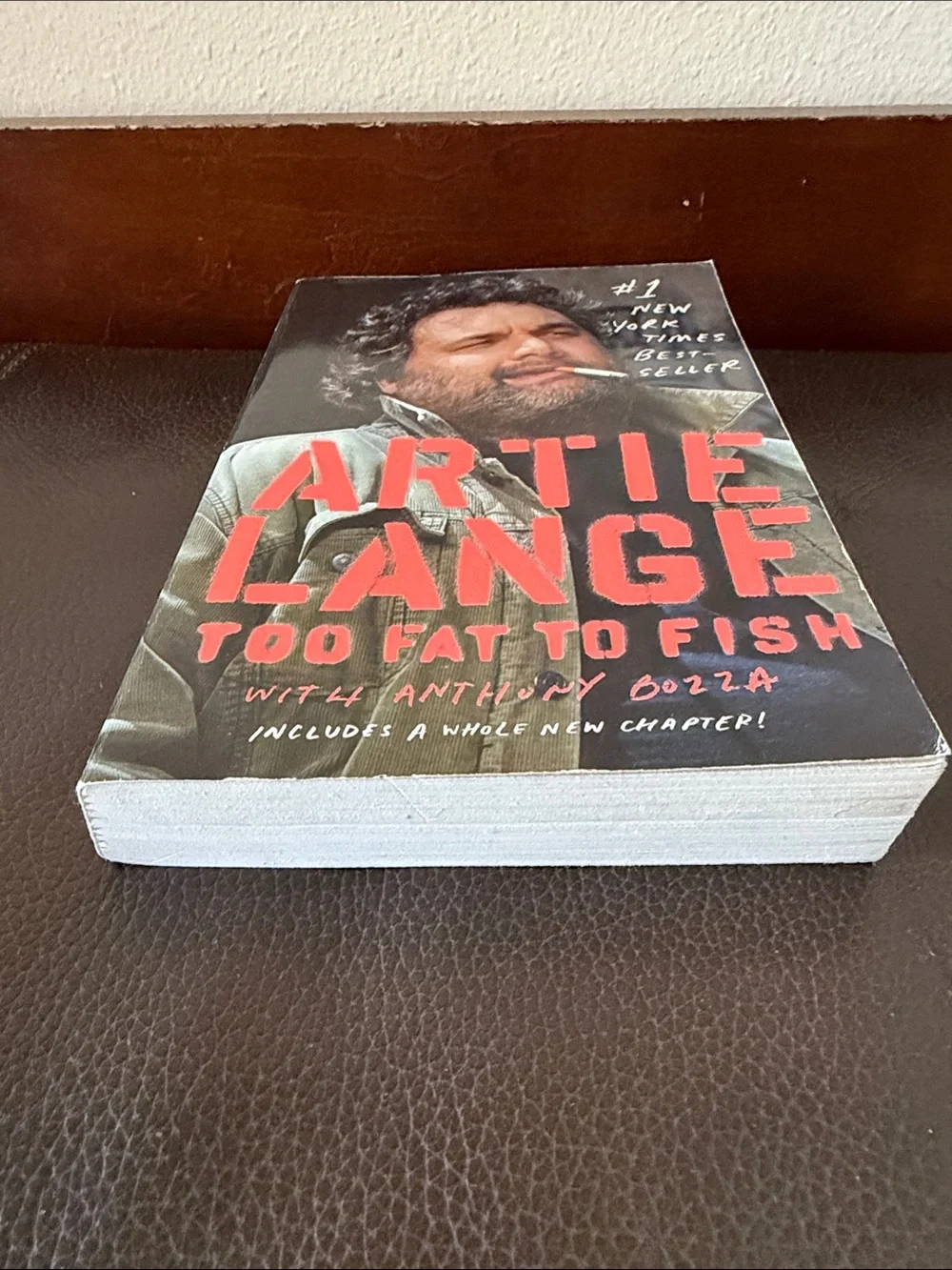 “Too Fat to Fish” Autobiography Signed & Written by Comedian Artie Lange